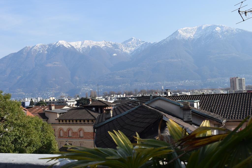 Pensione Citta Vecchia Locarno Exterior foto